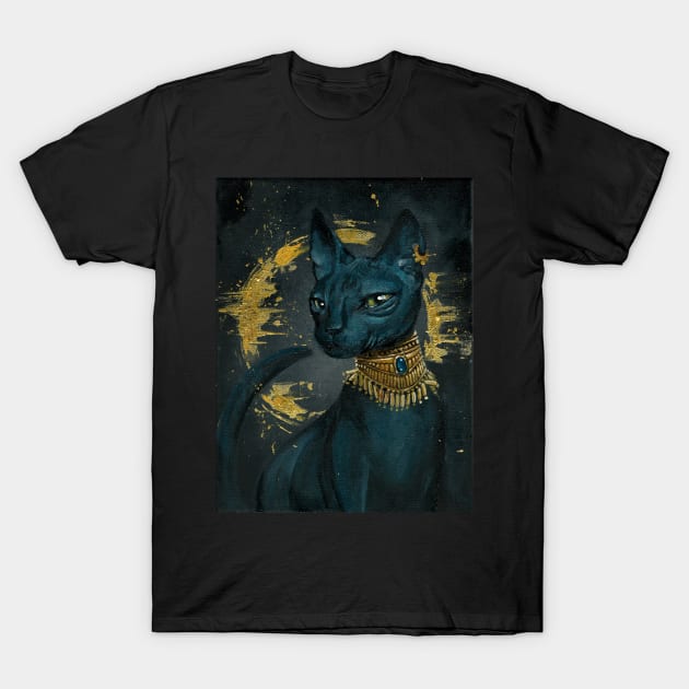 Bastet T-Shirt by mialaia